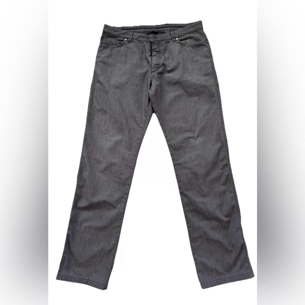 Ermenegildo ZEGNA Men’s Grey Pants Jeans 38 Size Pre Owned